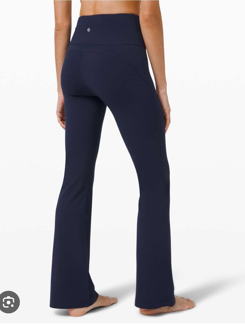 NEW lululemon Navy High-Rise Flare Yoga Pants